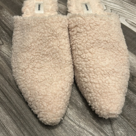 Birdies The Lark Ivory Shearling Mule - Picture 3 of 13